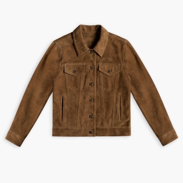 定価　83600円 SUEDE TRUCKER JACKET ブラウン　サイズ2 Bricklayer - Suede Trucker Jacket