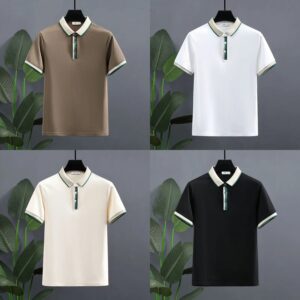 Men's Summer New Short Sleeve Polo T-Shirt